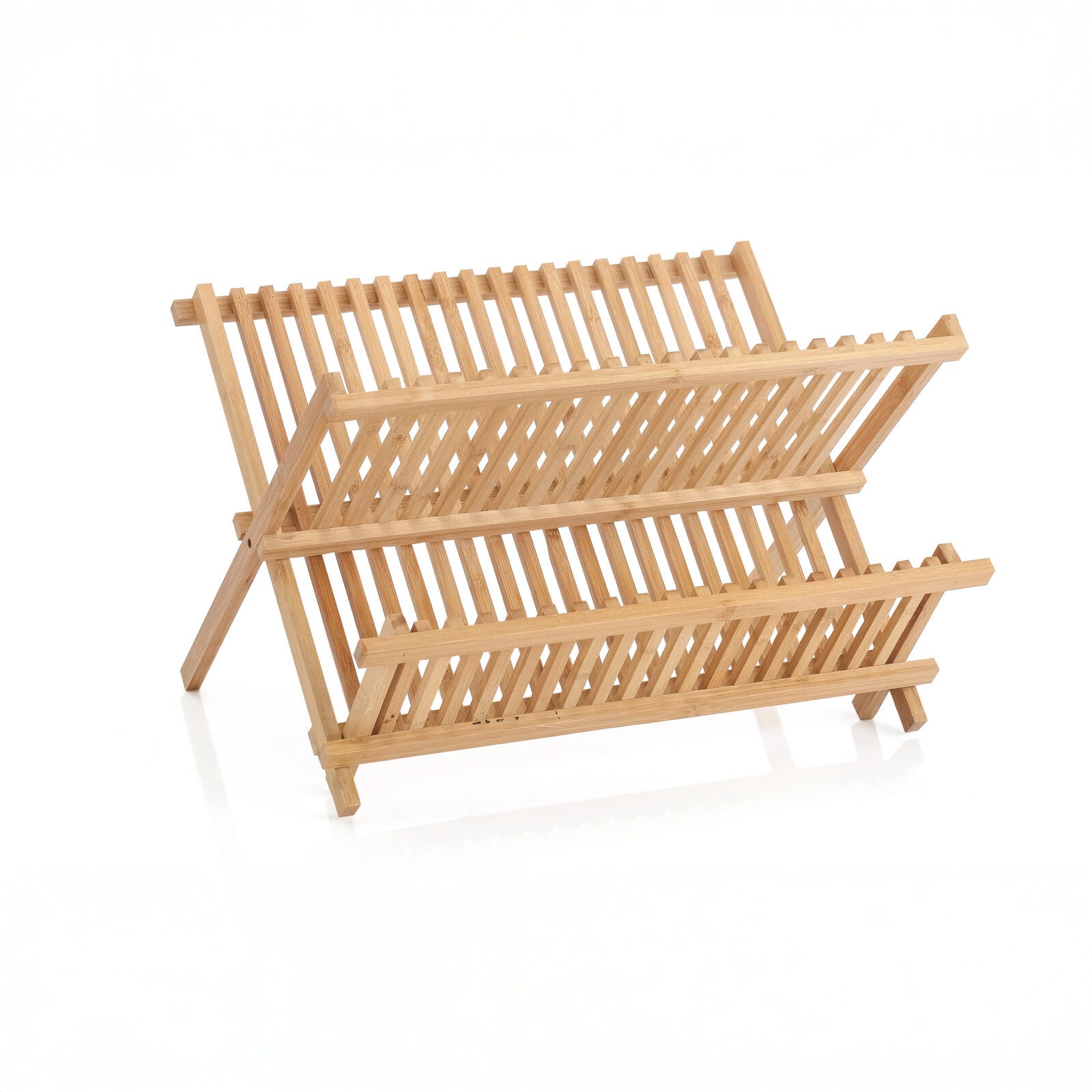 2 Tier Bamboo Dish Rack V196-BDR42
