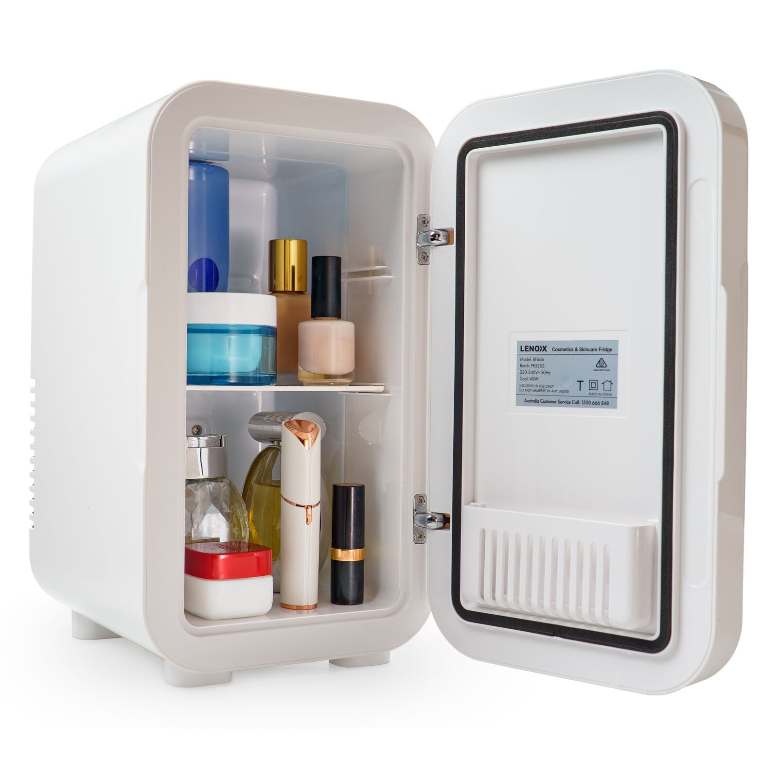 6L Touch Operated Beauty, Cosmetics & Skincare Fridge V196-BF666