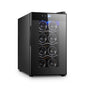 8 Bottle Thermoelectric Wine Fridge, 65W, UV Protected Glass Door, Soft LED Illumination V196-BF8