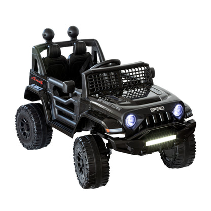 Jeep Inspired Remote Controlled Ride-on Electric Car (Black) V196-BHM6588B