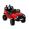Jeep Inspired Remote Controlled Ride-on Electric Car (Red) V196-BHM6588R