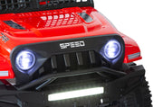 Jeep Inspired Remote Controlled Ride-on Electric Car (Red) V196-BHM6588R