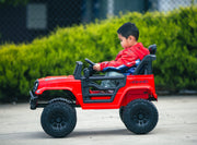 Jeep Inspired Remote Controlled Ride-on Electric Car (Red) V196-BHM6588R