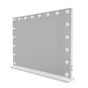 LED Beauty Mirror with 18 Bulbs, Colour Settings, USB A and USB C, White, 80 x 62cm V196-BM800