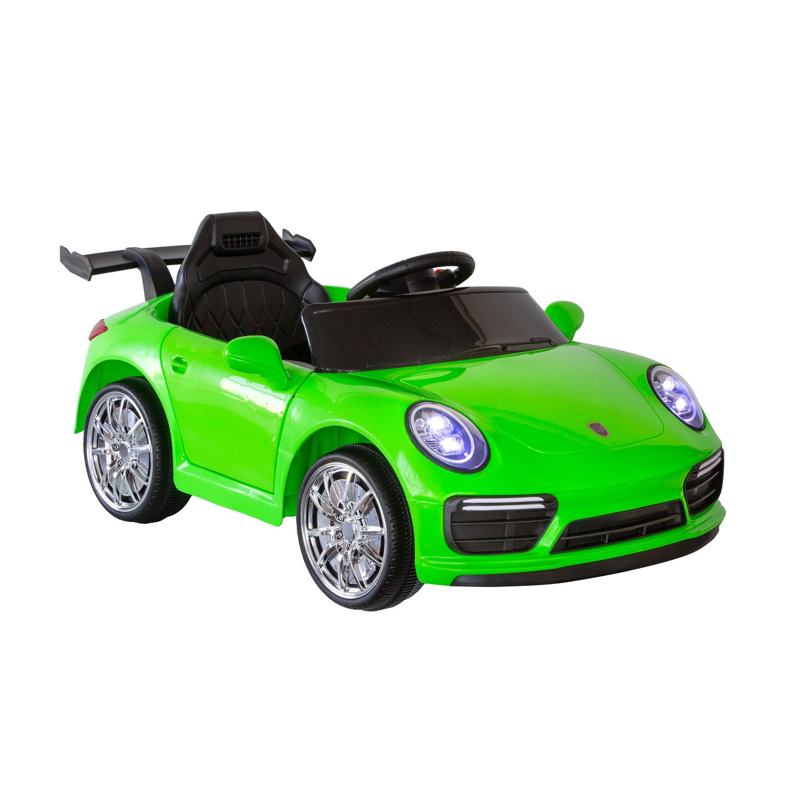 Porsche-inspired Design Ride-on (Green) Electric Car with Parental Remote Control V196-BMT911W