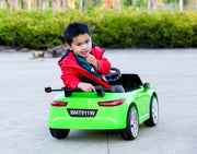 Porsche-inspired Design Ride-on (Green) Electric Car with Parental Remote Control V196-BMT911W