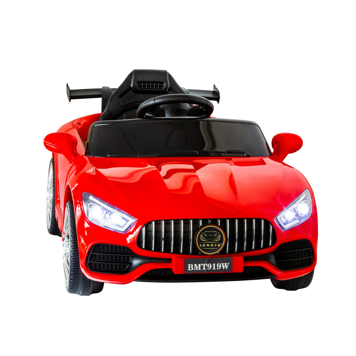 Mercedes-inspired Design Ride-on (Red) Electric Car with Parental Remote Control V196-BMT919W