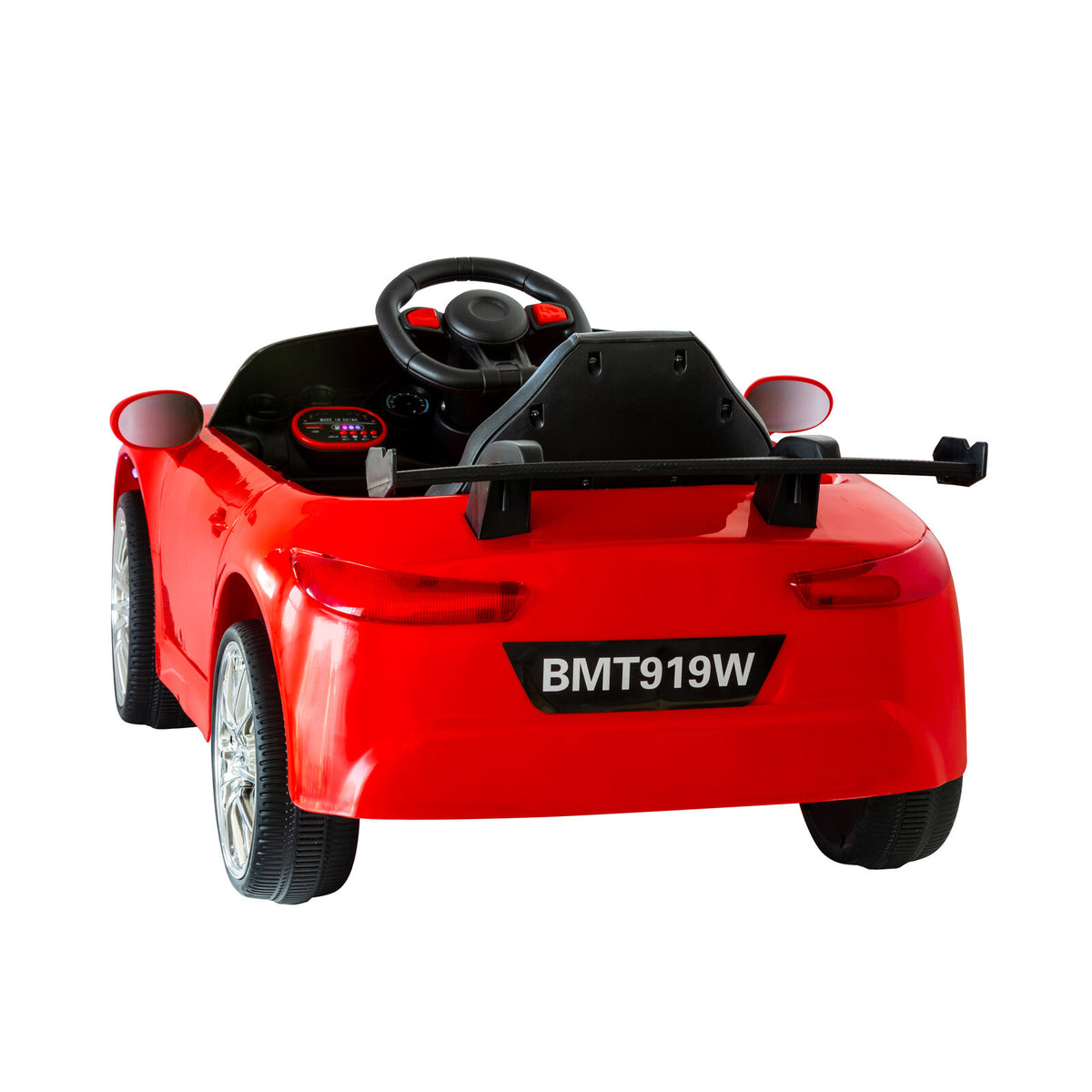 Mercedes-inspired Design Ride-on (Red) Electric Car with Parental Remote Control V196-BMT919W