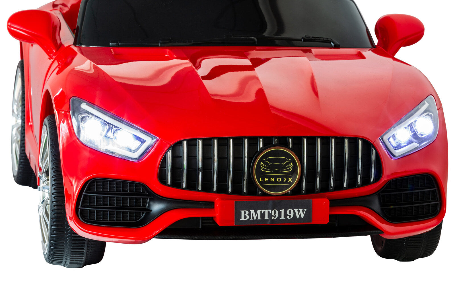 Mercedes-inspired Design Ride-on (Red) Electric Car with Parental Remote Control V196-BMT919W