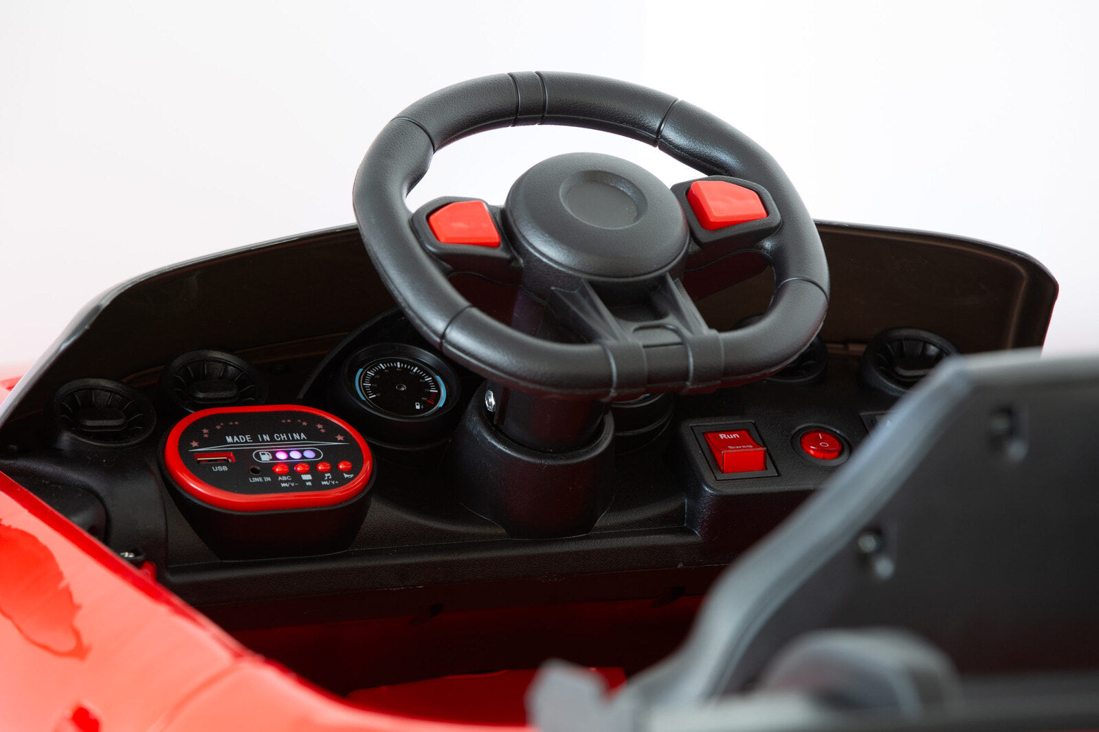 Mercedes-inspired Design Ride-on (Red) Electric Car with Parental Remote Control V196-BMT919W