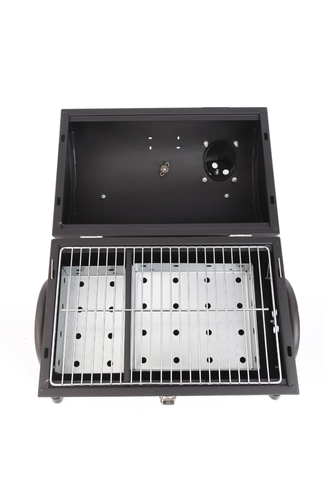 Charcoal Grill with Chimney and Temperature Gauge V196-BQ250