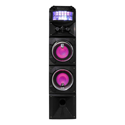 LED Stage Lights Portable Wireless Streaming Speaker with 80W RMS V196-BT9350