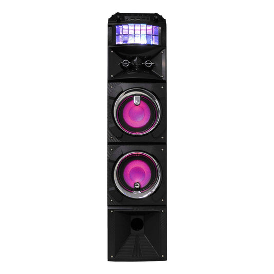 LED Stage Lights Portable Wireless Streaming Speaker with 80W RMS V196-BT9350