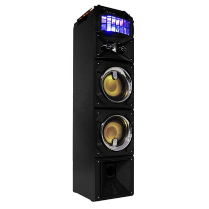 LED Stage Lights Portable Wireless Streaming Speaker with 80W RMS V196-BT9350