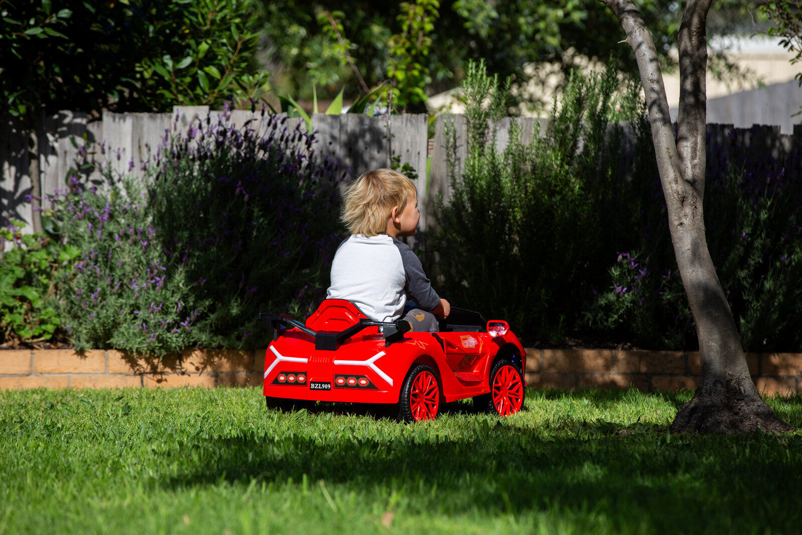 Ferrari Inspired 12V Ride-on Electric Car with Remote Control - Red V196-BZL909