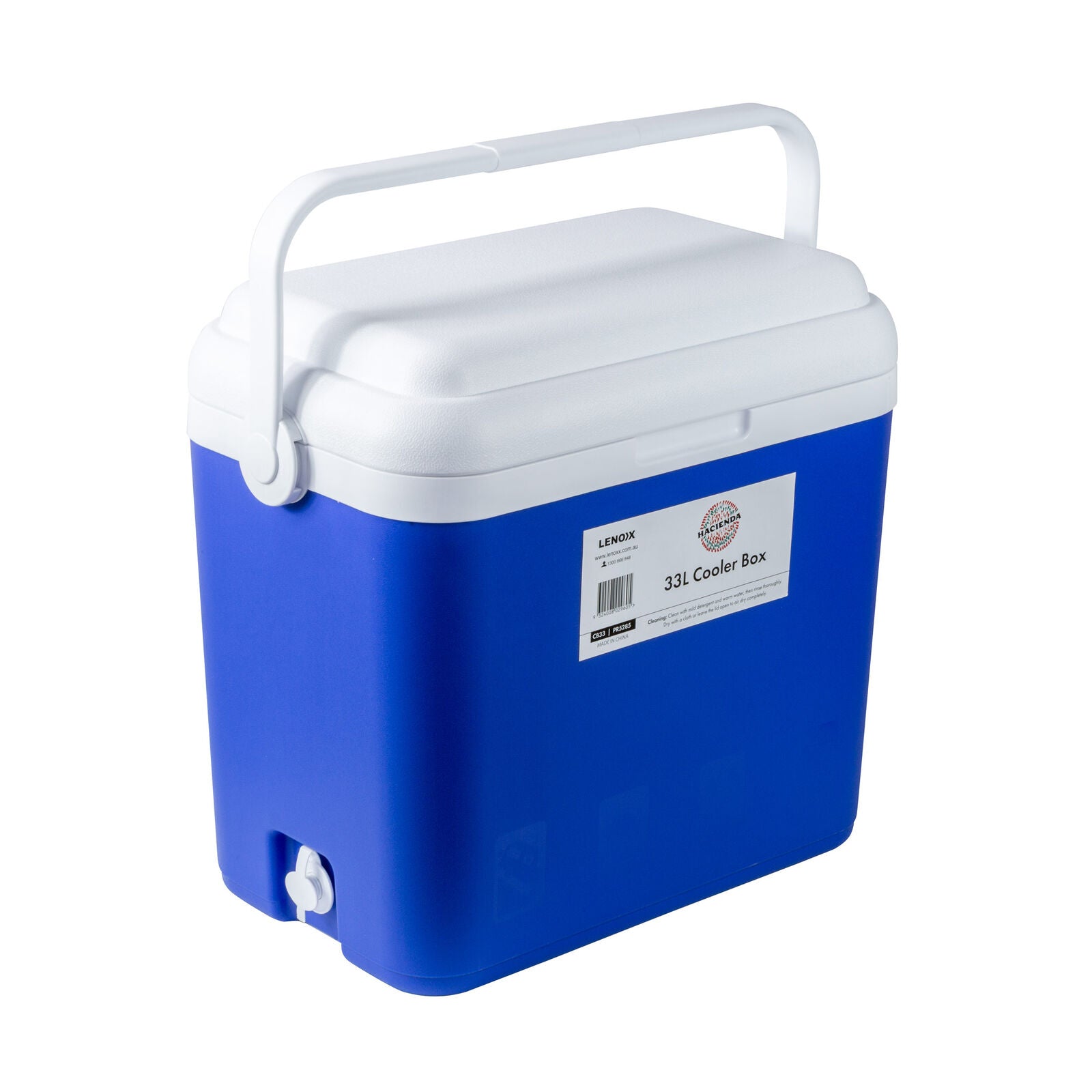 33L Portable Cooler Box Ice Chest for Picnic, Camping, Fishing, Caravan V196-CB33