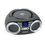 Portable CD Player (Black) 4W Speaker with FM Radio & AUX In V196-CD813B