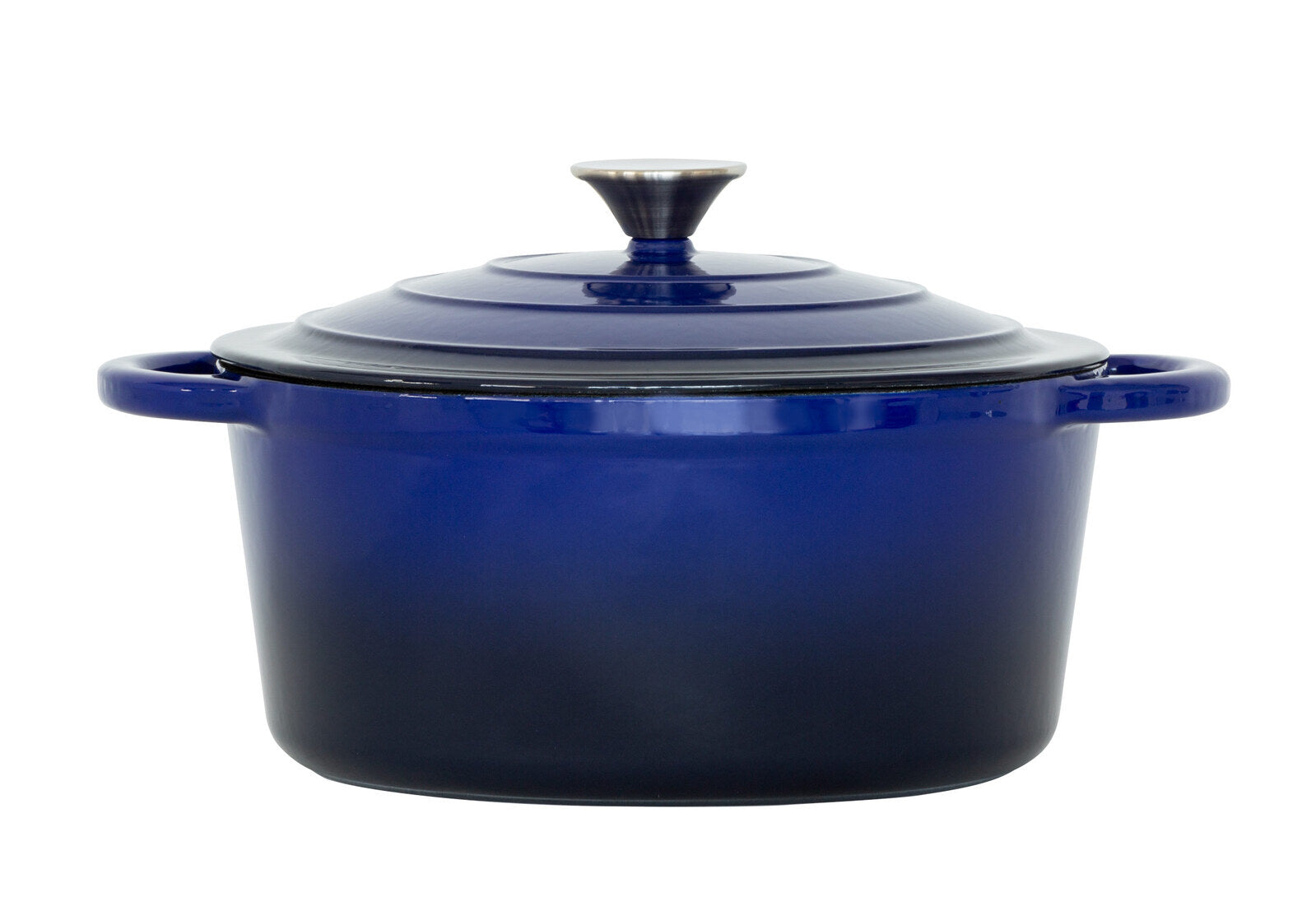 26cm Enamelled Cast Iron French Oven Casserole (4.7L) - Blue V196-CIC26B