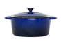 26cm Enamelled Cast Iron French Oven Casserole (4.7L) - Blue V196-CIC26B