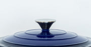 26cm Enamelled Cast Iron French Oven Casserole (4.7L) - Blue V196-CIC26B