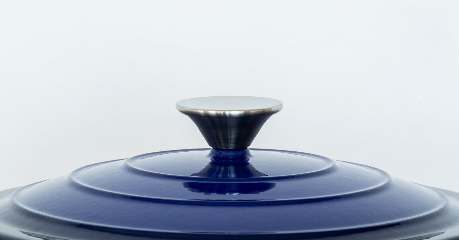 26cm Enamelled Cast Iron French Oven Casserole (4.7L) - Blue V196-CIC26B