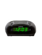 AM/FM Alarm Clock & Radio w/ Green LED Time Numbering V196-CR21