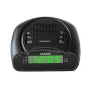AM/FM Alarm Clock & Radio w/ Green LED Time Numbering V196-CR21