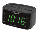 Smartphone-Charging Alarm Clock & FM Radio (Black) w/ USB Port V196-CRU3128B