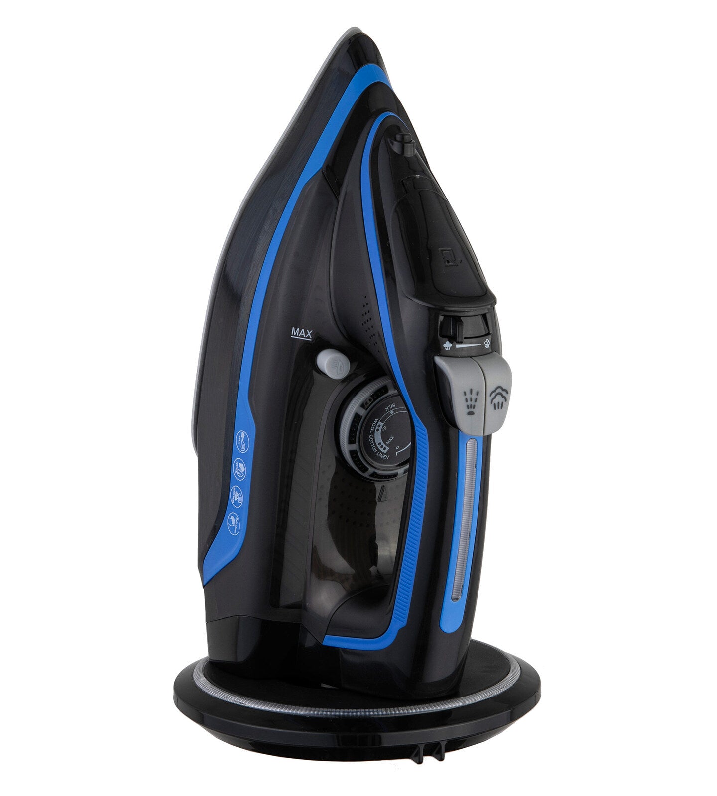 Cordless Steam Iron w/ Ceramic Soleplate, 360 degree Charging Base, Self-Cleaning V196-CSI232