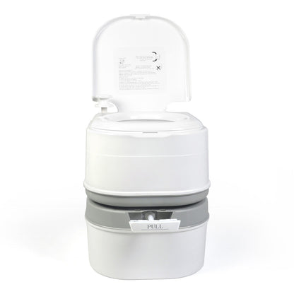 24L Portable Camping, Caravanning Toilet with Odour-Resistant Seal V196-CT24