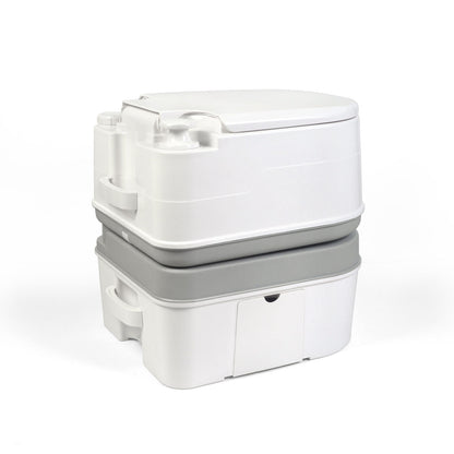 24L Portable Camping, Caravanning Toilet with Odour-Resistant Seal V196-CT24