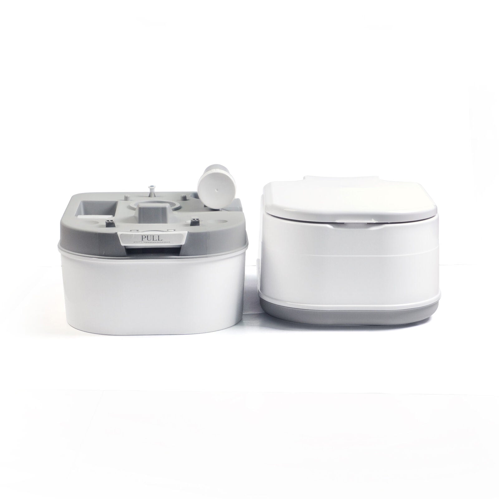 24L Portable Camping, Caravanning Toilet with Odour-Resistant Seal V196-CT24