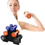 7pc 2/3/5kg 20Kg Total Weighted Dumbbell Gym Set for Exercise w/Rack V196-DB620