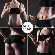 7pc 2/3/5kg 20Kg Total Weighted Dumbbell Gym Set for Exercise w/Rack V196-DB620
