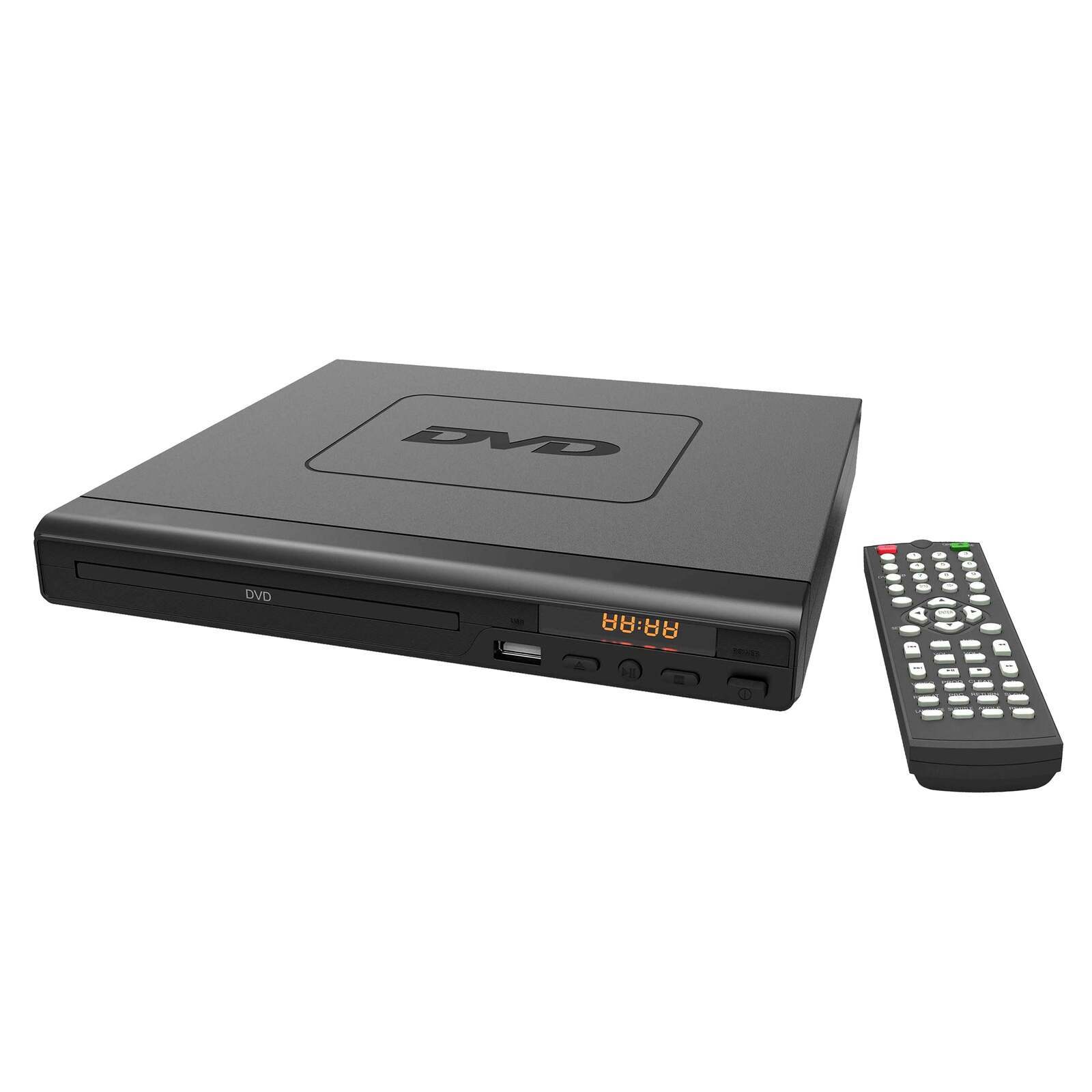 Mini-Size DVD Player (Black) w/ Multi-Region Set-up & Compact Size V196-DVD3460