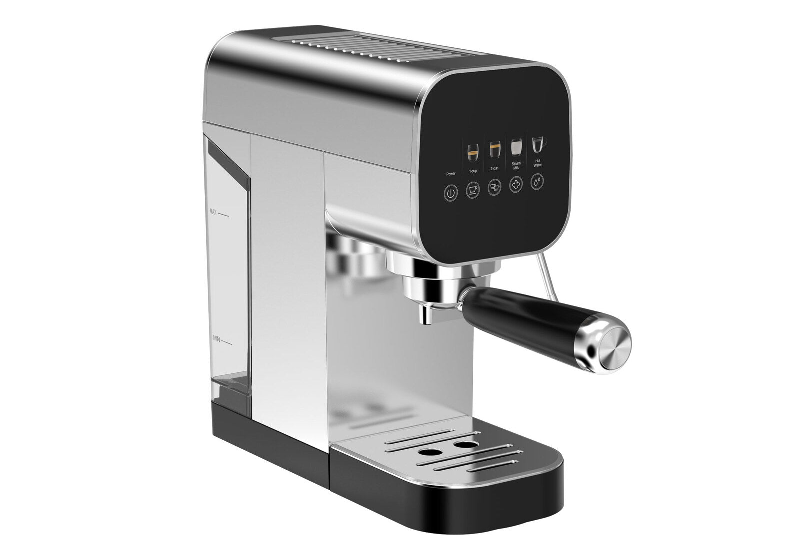 Touch Screen Operation Espresso Coffee Machine with 20-Bar Pressure Pump V196-ECM90
