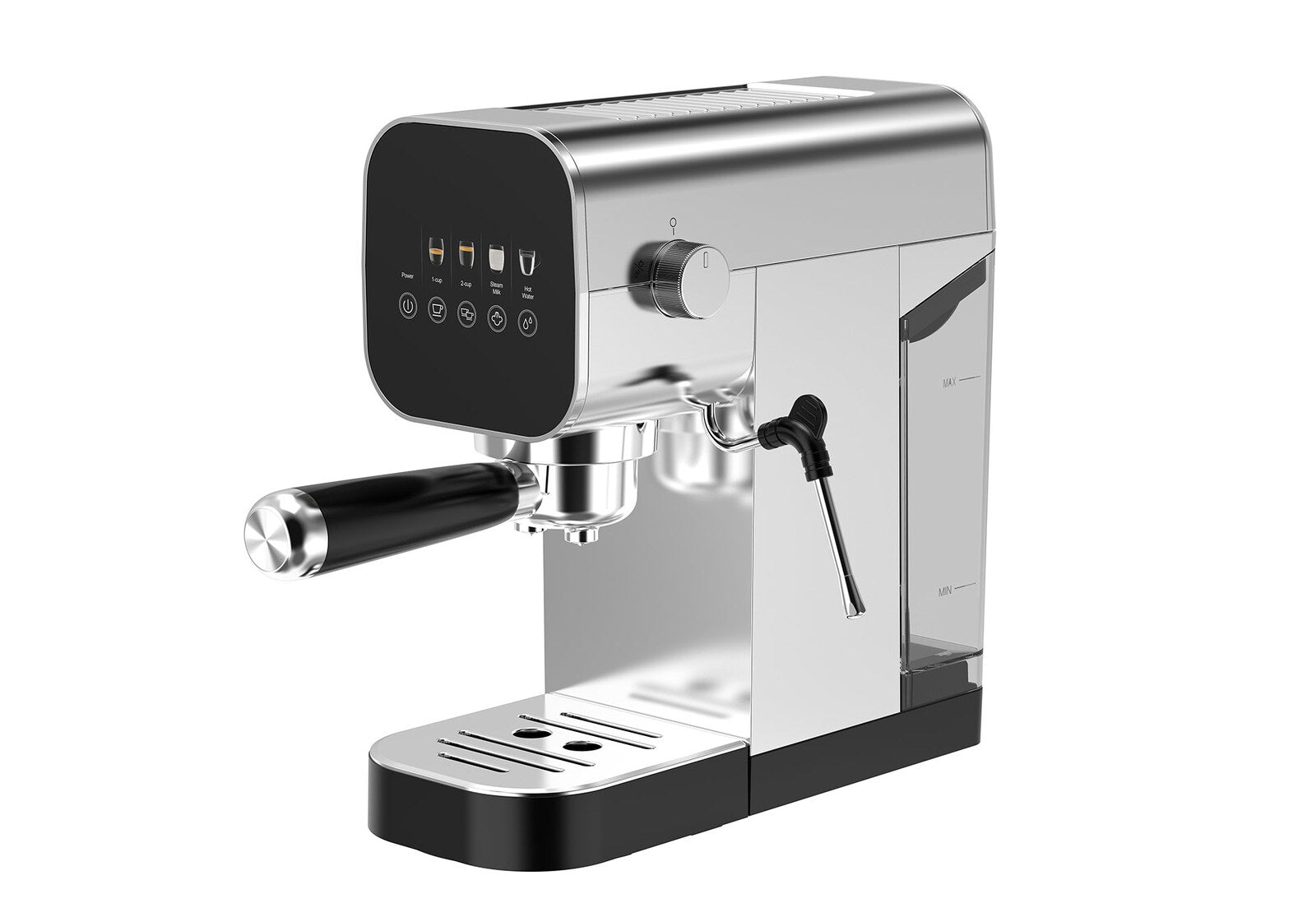 Touch Screen Operation Espresso Coffee Machine with 20-Bar Pressure Pump V196-ECM90