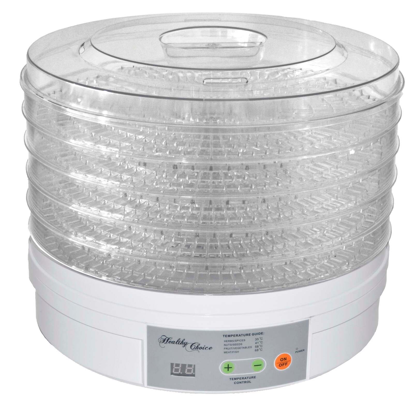 European Design Food Dehydrator/ Preserver w/ 2 Power Levels V196-FD1211D