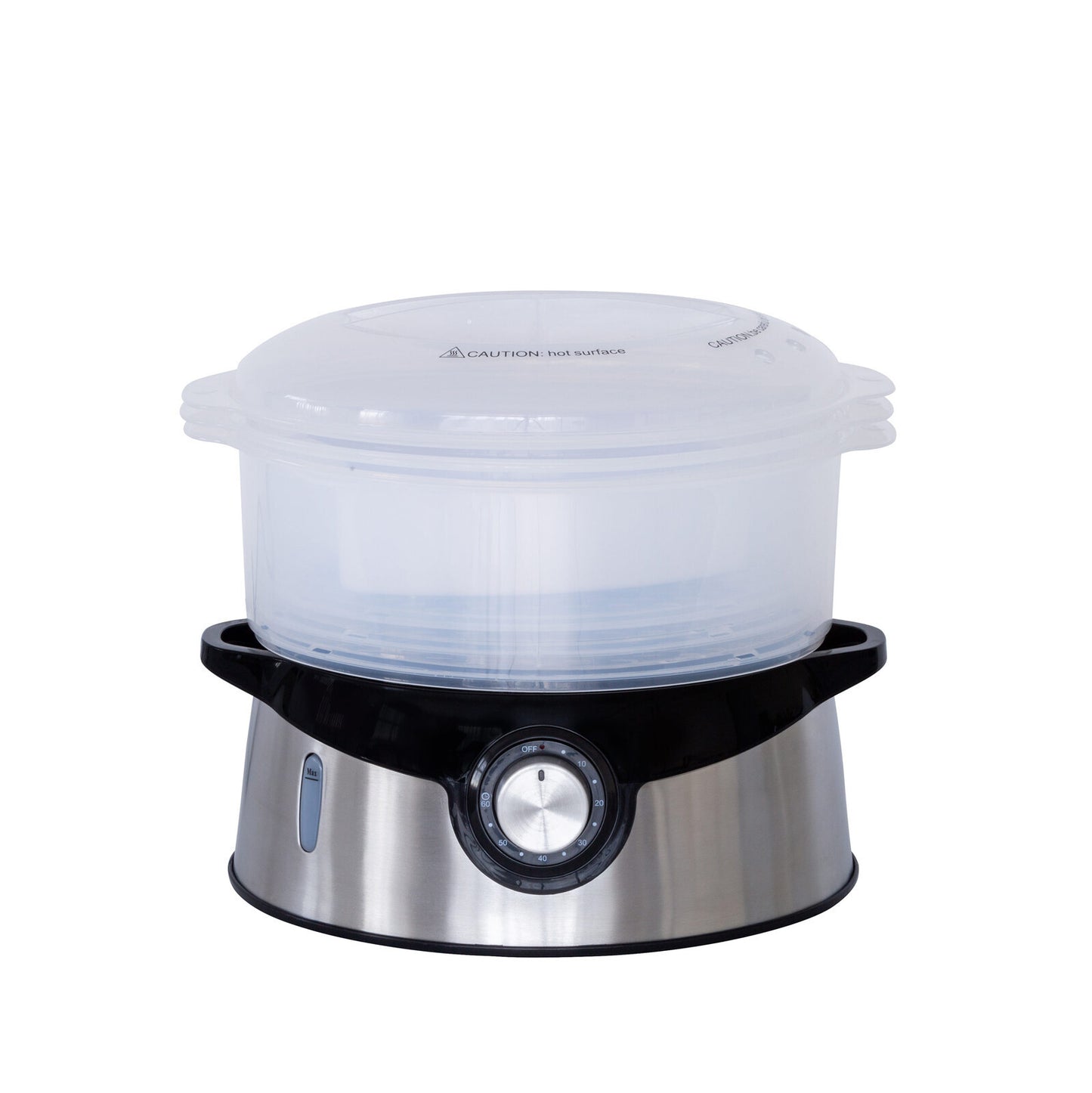 3 Tier Food Steamer with Stainless Steel Base V196-FS100