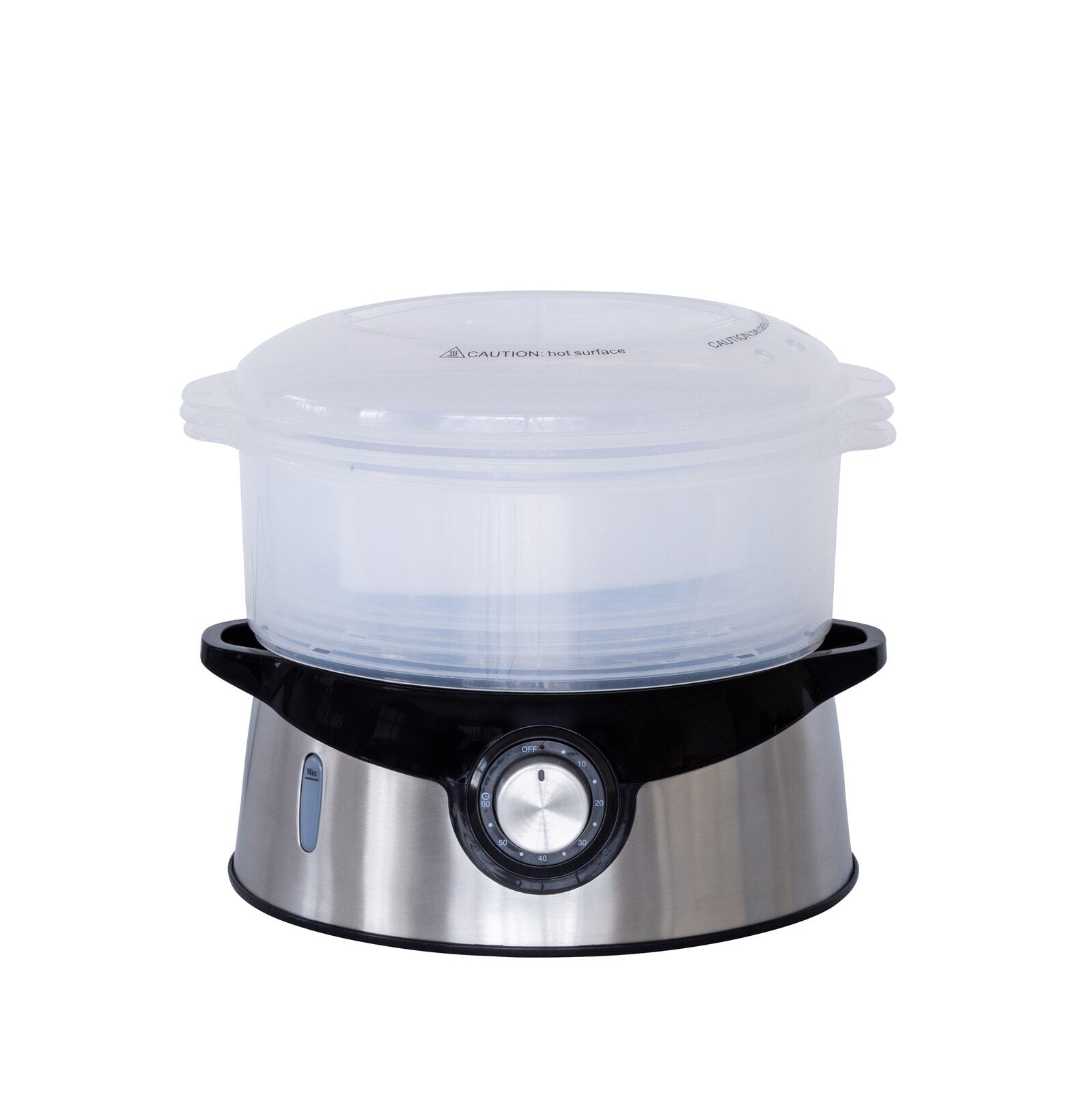 3 Tier Food Steamer with Stainless Steel Base V196-FS100