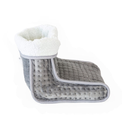 Plush flannel fleece Foot Warmer with 4 Temperature Settings V196-FW32