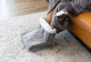 Plush flannel fleece Foot Warmer with 4 Temperature Settings V196-FW32