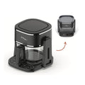 5L 2in1 Air Fryer and Grill, 1400W, Digital Touch Control, Clear Glass Cooking Basket V196-GAF505