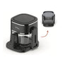5L 2in1 Air Fryer and Grill, 1400W, Digital Touch Control, Clear Glass Cooking Basket V196-GAF505