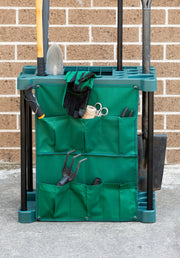Organising Storage Rack for Garden Tools (Green) & Keep the Shed Tidy V196-GTH10