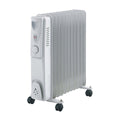 11-Fin Oil Column Heater 2400W w/ 3 Heat Settings & Wheels V196-H210