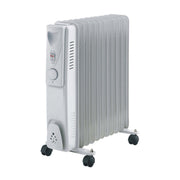 11-Fin Oil Column Heater 2400W w/ 3 Heat Settings & Wheels V196-H210
