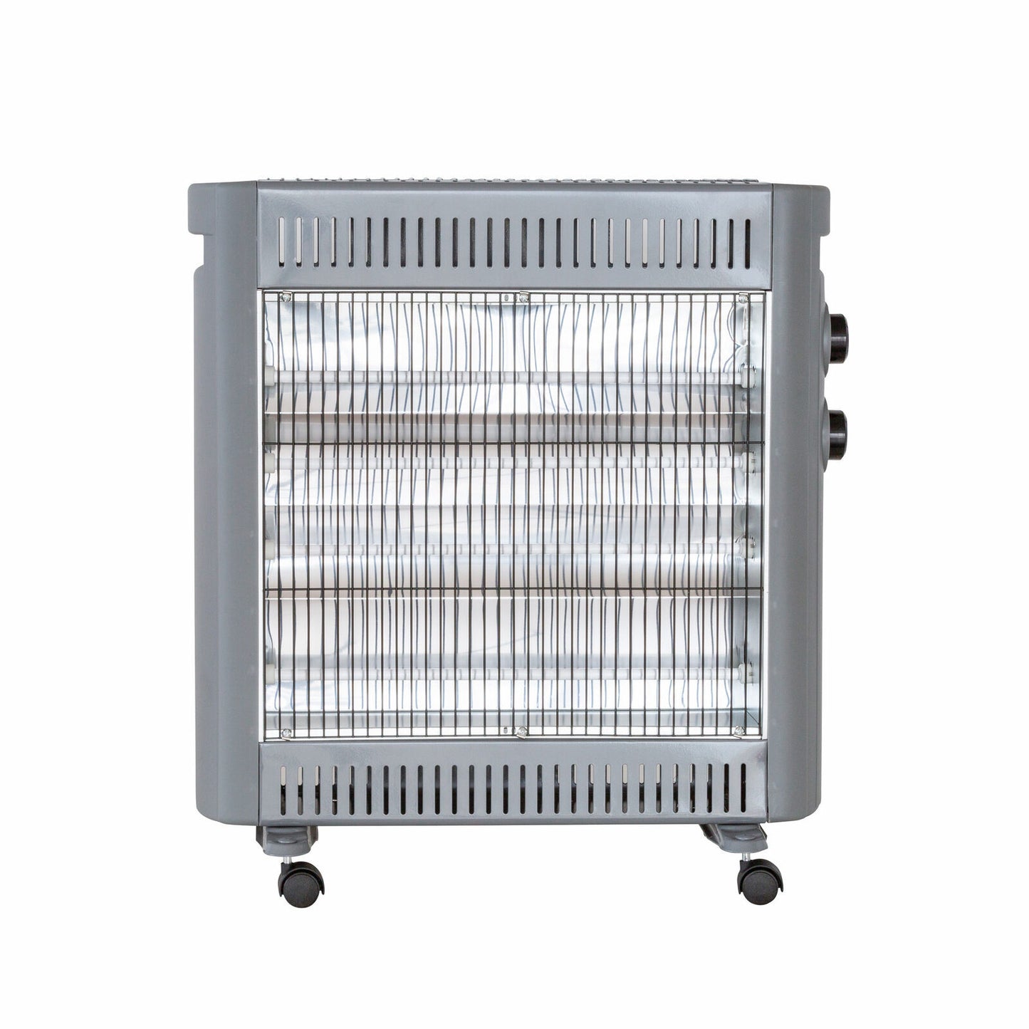 2200W Quartz Infrared Radiant Heater with Adjustable Thermostat and 2 Power Settings V196-H220