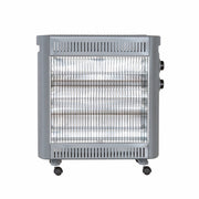 2200W Quartz Infrared Radiant Heater with Adjustable Thermostat and 2 Power Settings V196-H220