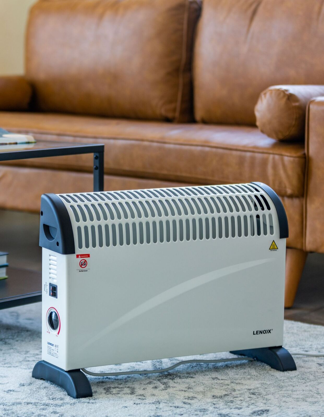 Portable Convector Heater 2000W, 3 Heat Settings V196-H520_K